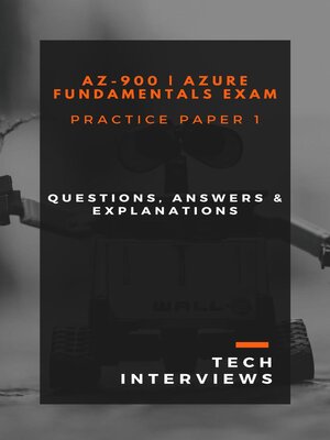 cover image of AZ-900 Azure Fundamentals Practice Paper 1
